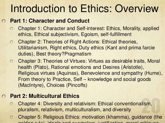 ethics definition and examples types of ethics